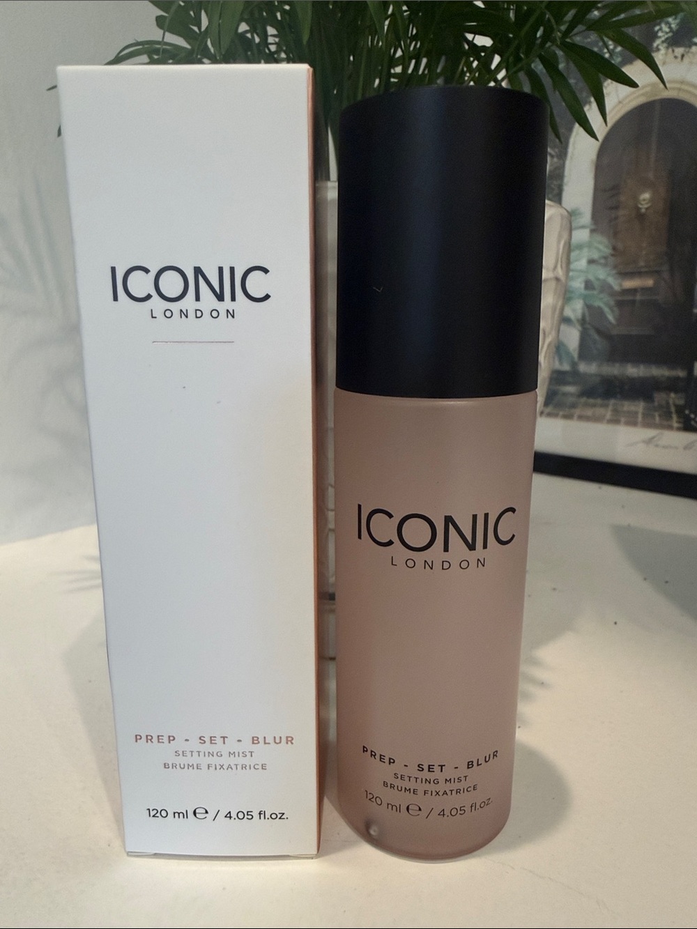 ICONIC London Prep-Set-Blur Setting Mist 120ml Full Size NEW IN BOX